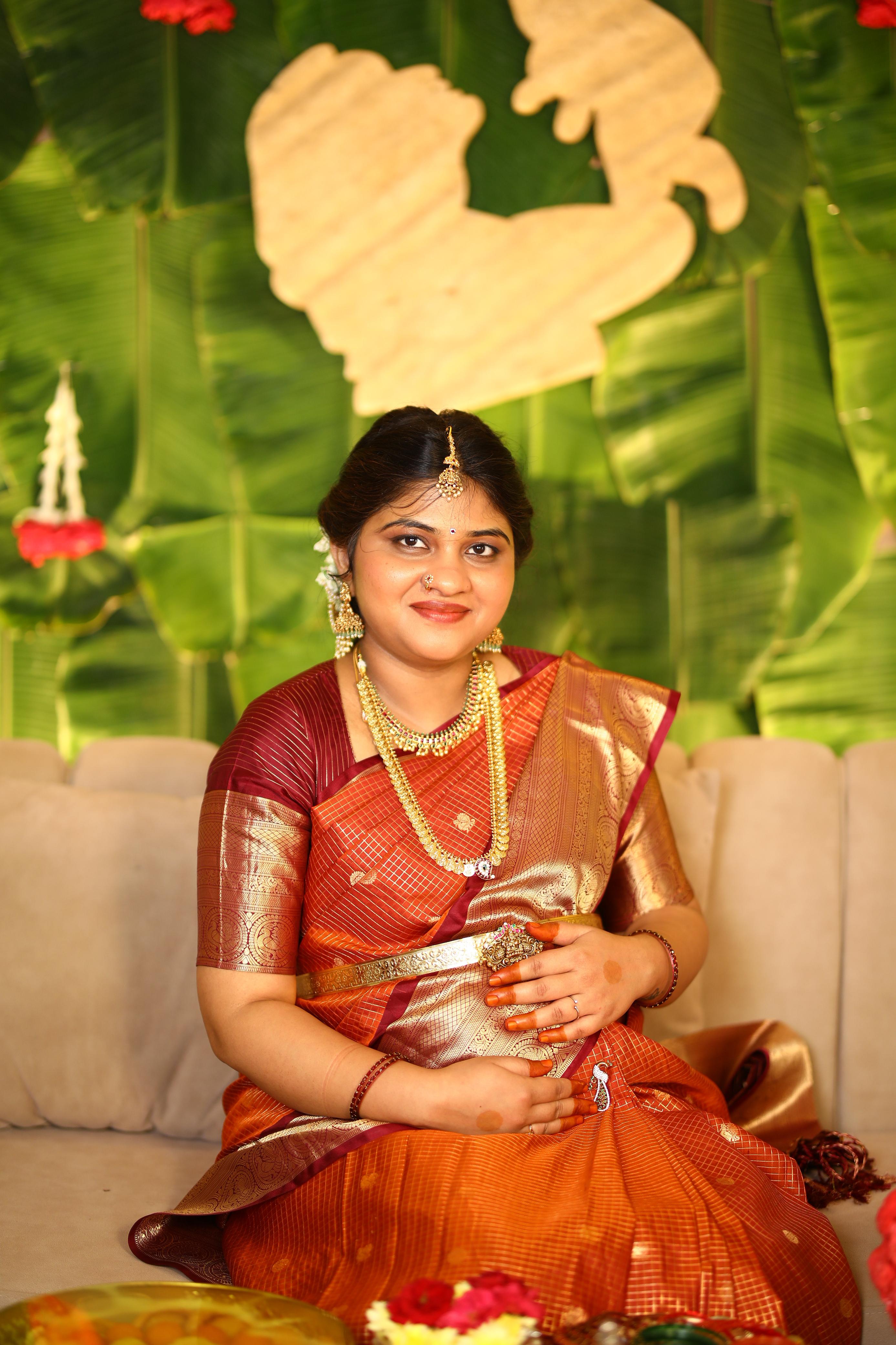 Maternity function makeup and hair